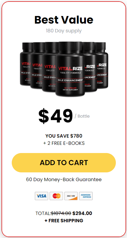 Buy VitalRIZE 6 Bottle